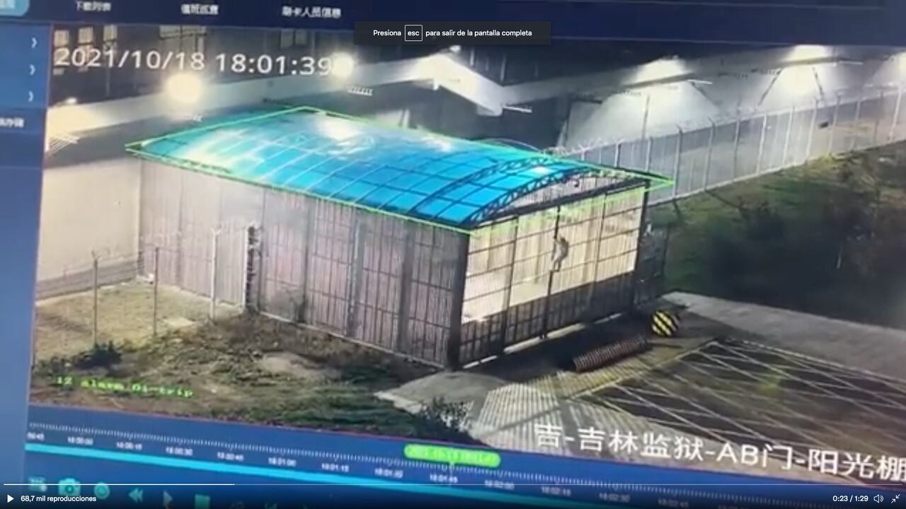 Las autoridades chinas están ofreciendo una recompensa de más de 23.000 dólares para dar con el paradero del recluso.