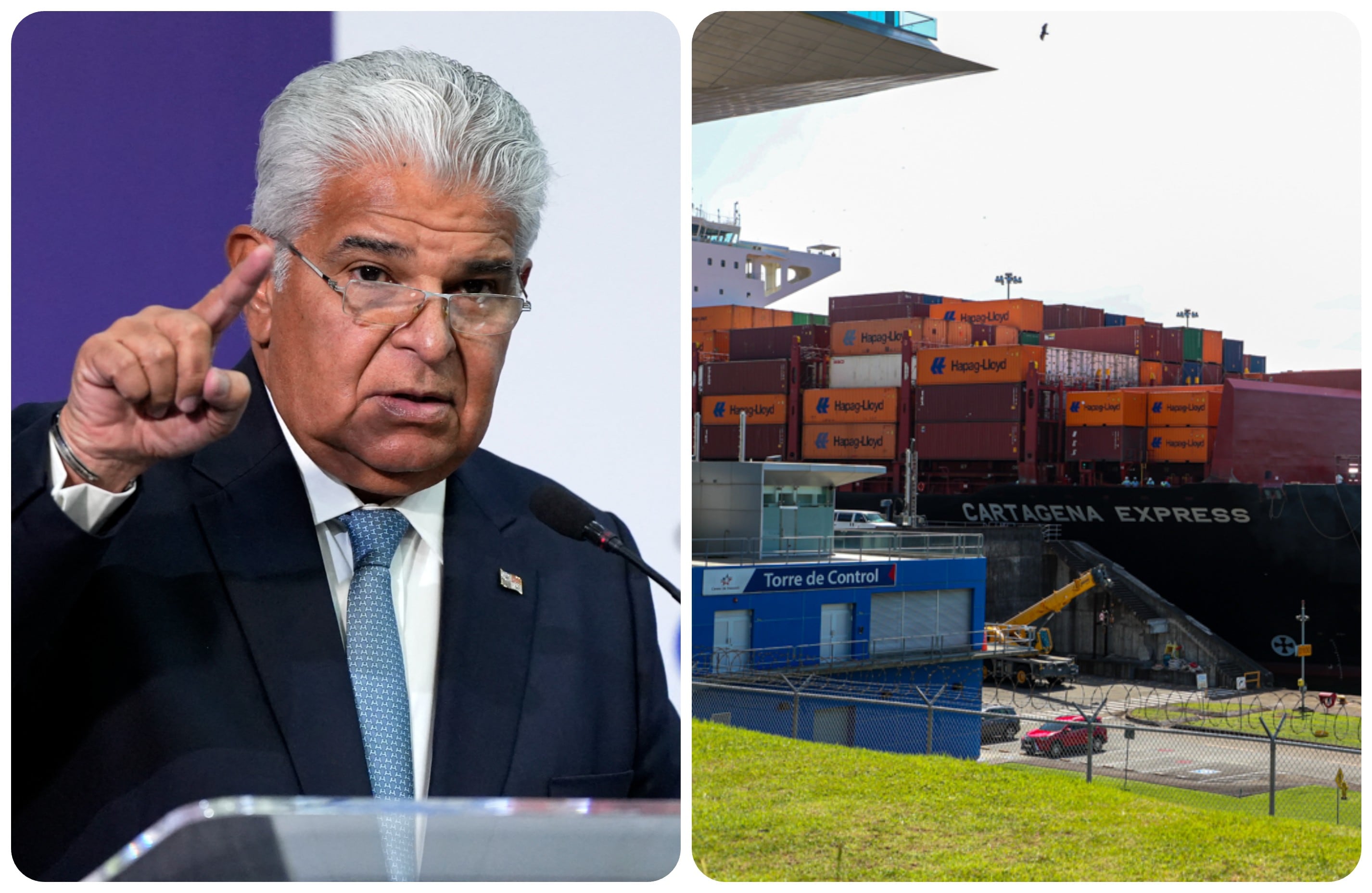 José Raul Mulino se refirió a las declaraciones de EE.UU. sobre evitar pago de peaje en el Canal