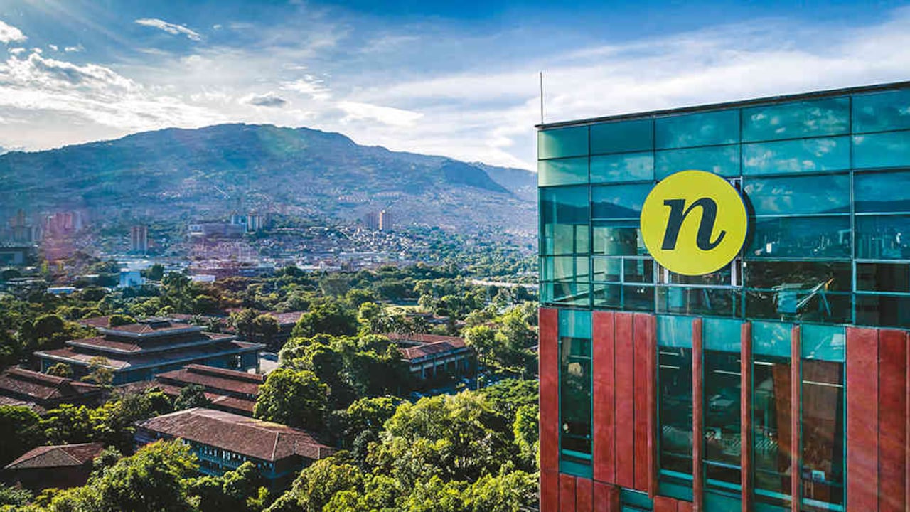 La Universidad de Antioquia (al fondo) es vecina de Ruta N y hace parte del Distrito de Innovación donde operan más de 150 empresas.