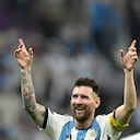 Lionel Messi jugará su segunda final de una Copa del Mundo con Argentina. Foto: AFP.