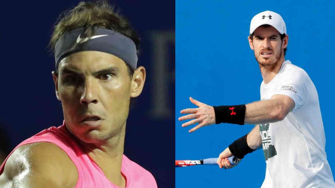 Rafa Nadal y Andy Murray se unen para torneo benéfico