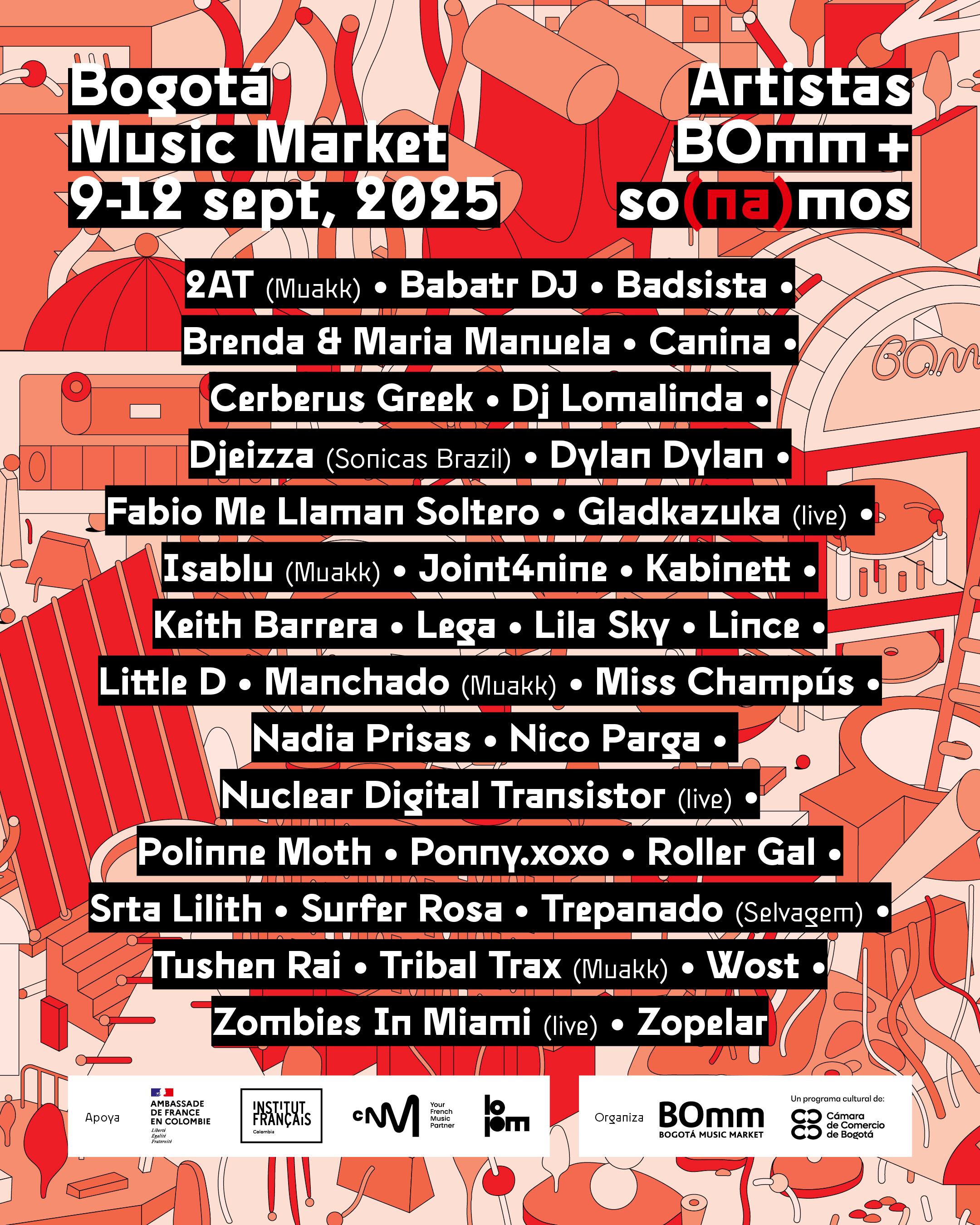 Los artistas de la edición 2025.