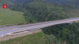 El nuevo tramo de la vía al Llano.