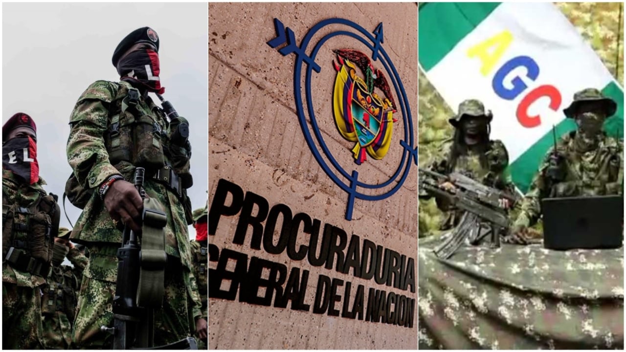 ELN - Procuraduría - Clan del Golfo