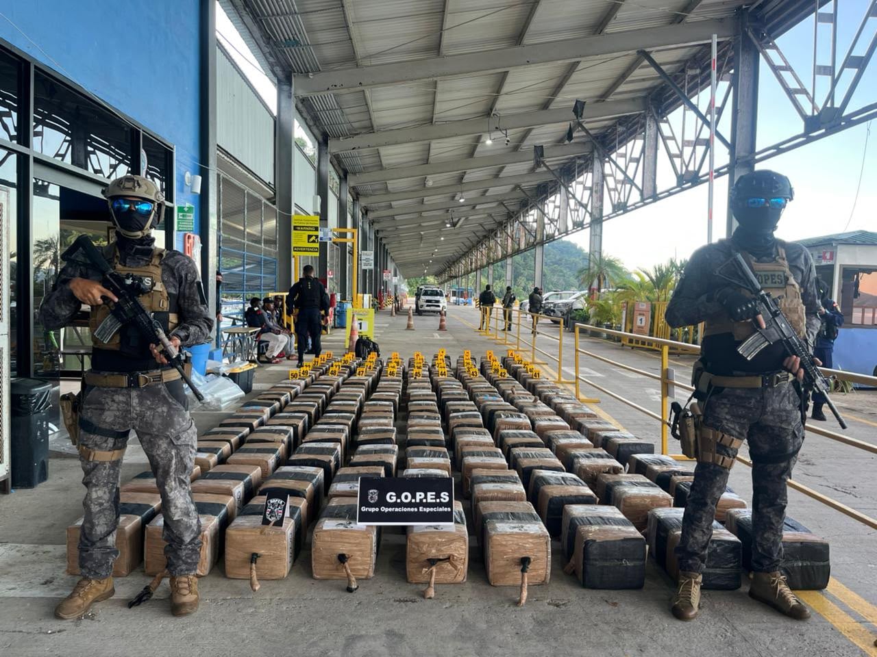 La droga sería de un cartel mexicano.