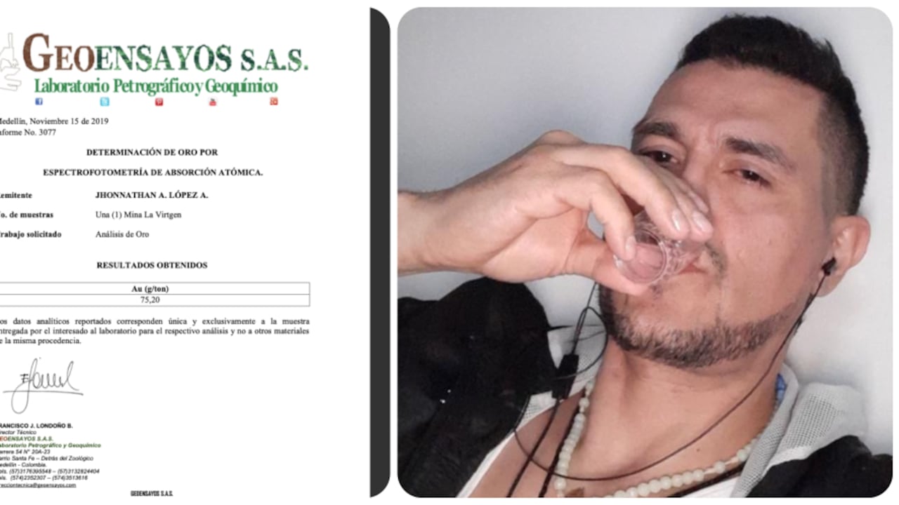 Informe de laboratorio de oro y Juan Guillermo Monsalve