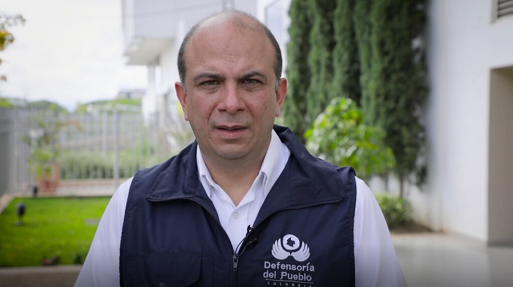 Carlos Camargo, defensor del Pueblo de Colombia