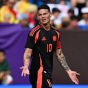 James Rodríguez, capitán de la Selección Colombia en la Copa América 2024