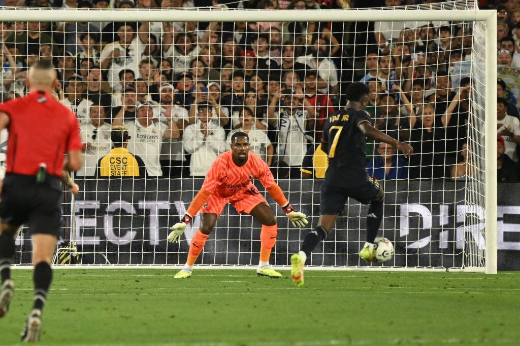 Vinicius Jr. se estrenó con el dorsal '7'.