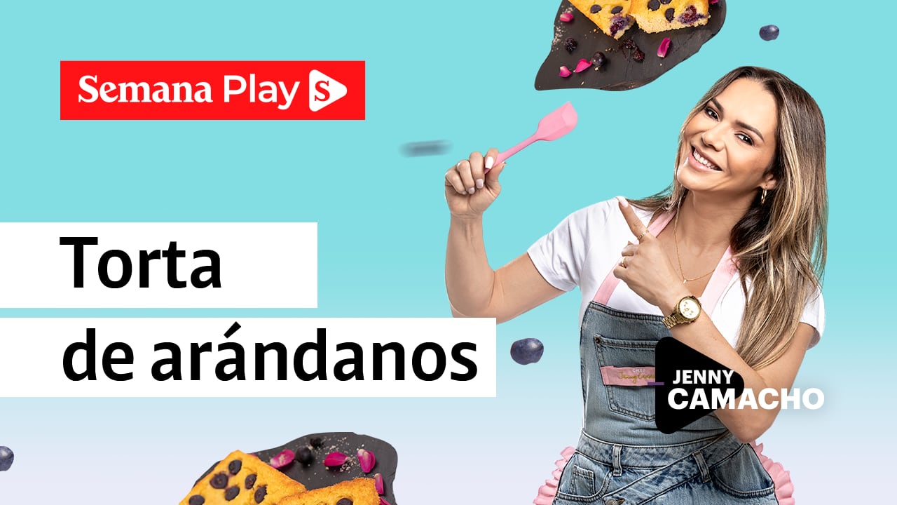 Torta de arándanos | Jenny Camacho en Postres Saludables