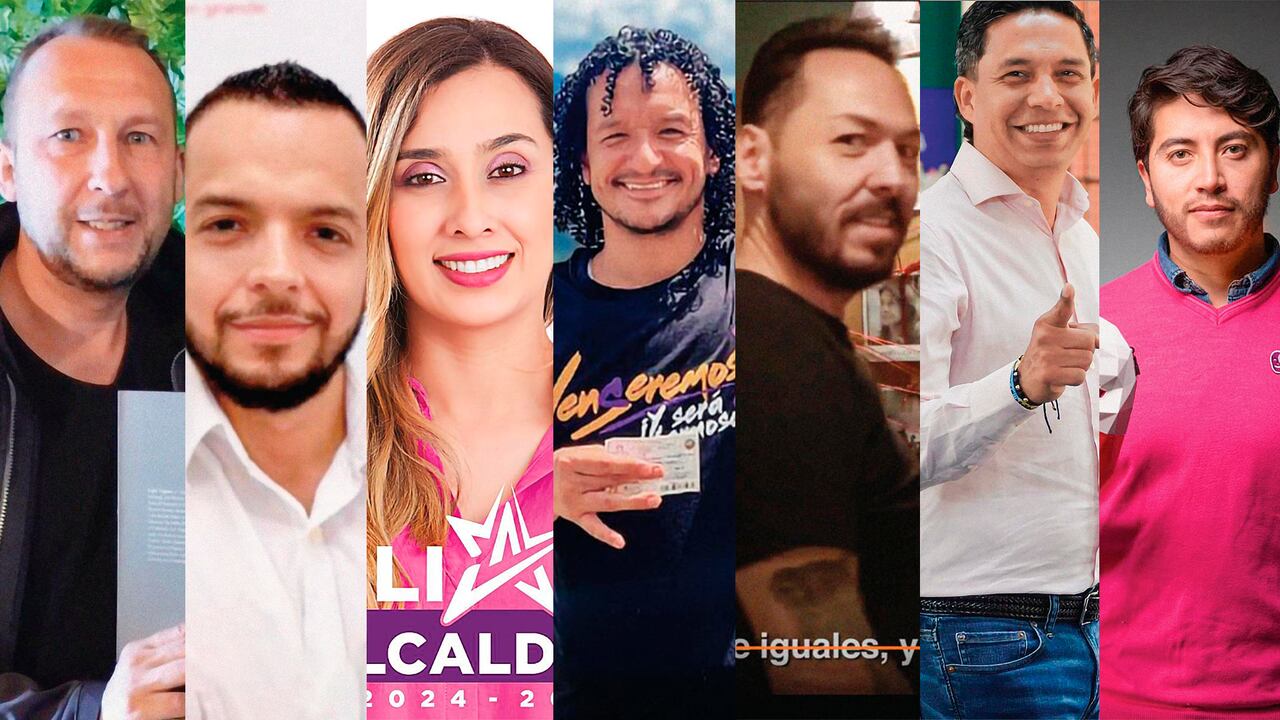 Mikhail Krasnov, Andrés Escobar, AquinoTicias, Liliana Ramírez, Daniel Mendoza, Deninson Mendoza y Nicolás Ramos.