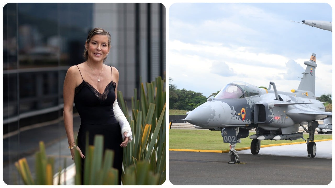 Ángela Benedetti se refirió a la compra, en noviembre del año pasado, de 17 aviones de combate a la compañía sueca Saab.