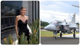 Ángela Benedetti habla sobre los aviones Gripen adquiridos por el Gobierno Petro.