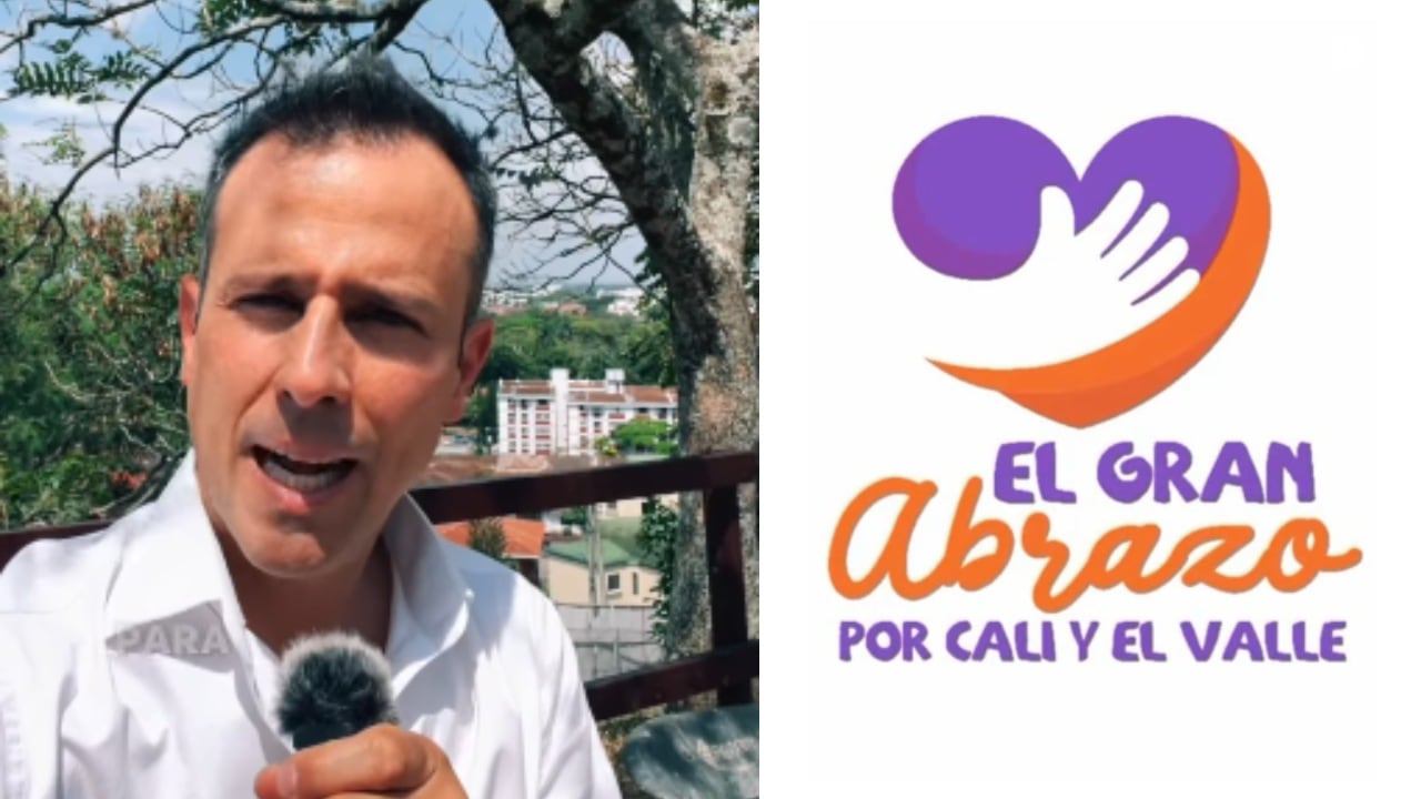 José Fernanda Patiño incentivó 'El gran abrazo por Cali y el Valle'