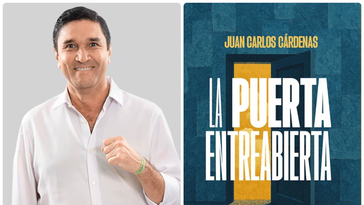 Juan Carlos Cárdenas, exalcalde de Bucaramanga, lanza su primer libro.