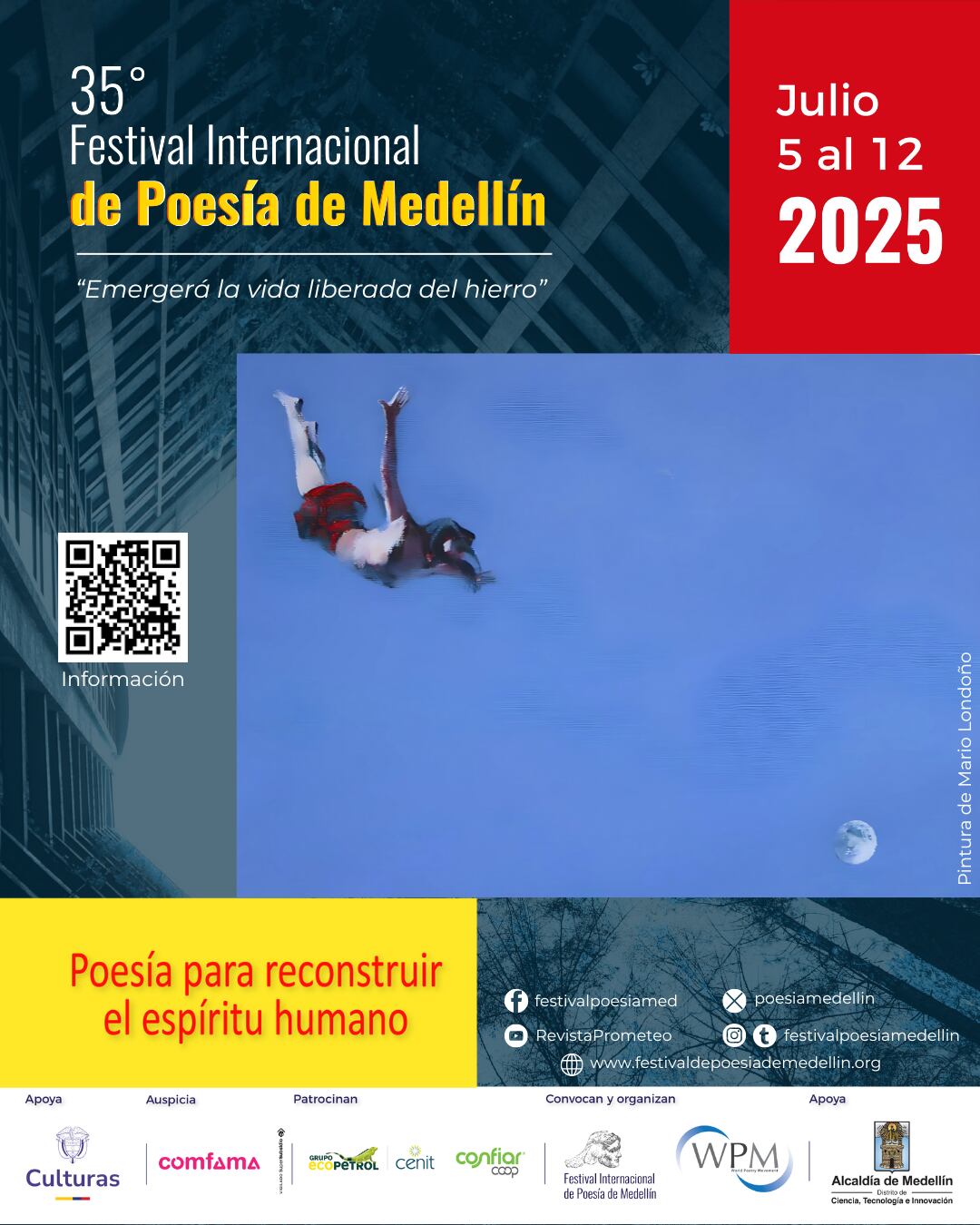 Festival Internacional de Poesía de Medellín 2025.
