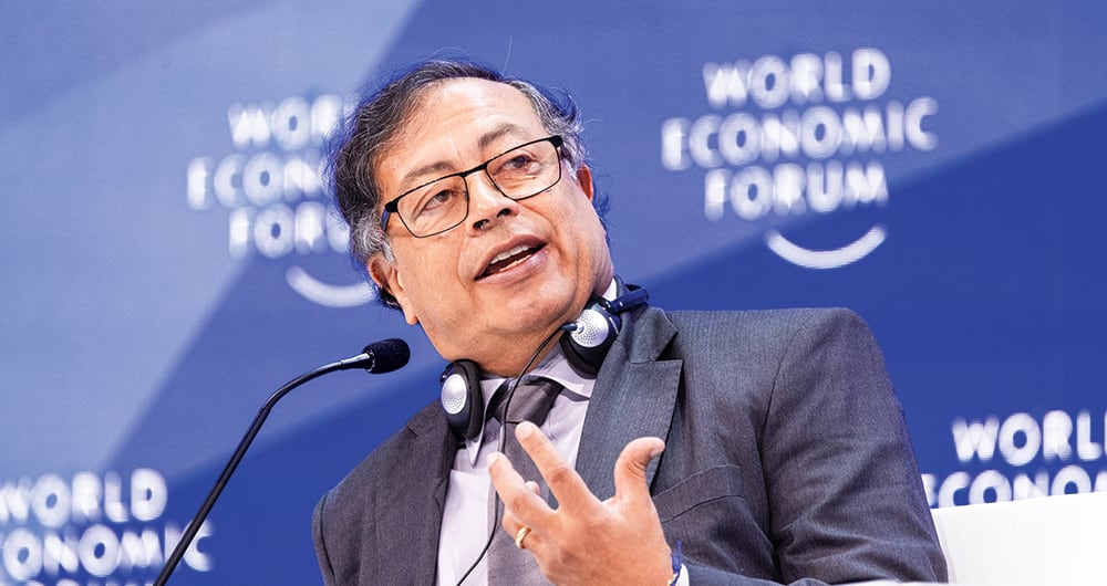 Gustavo Petro aseguró que el mundo vivía una “crisis civilizatoria” y llamó “limosna” a la cooperación internacional.