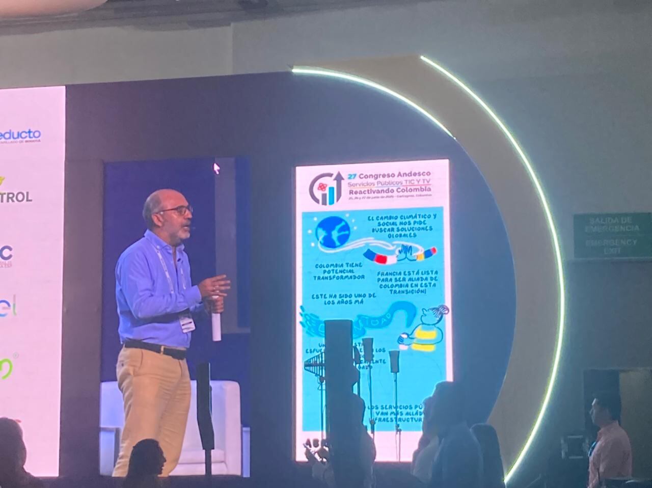 Camilo Sánchez, presidente de Andesco