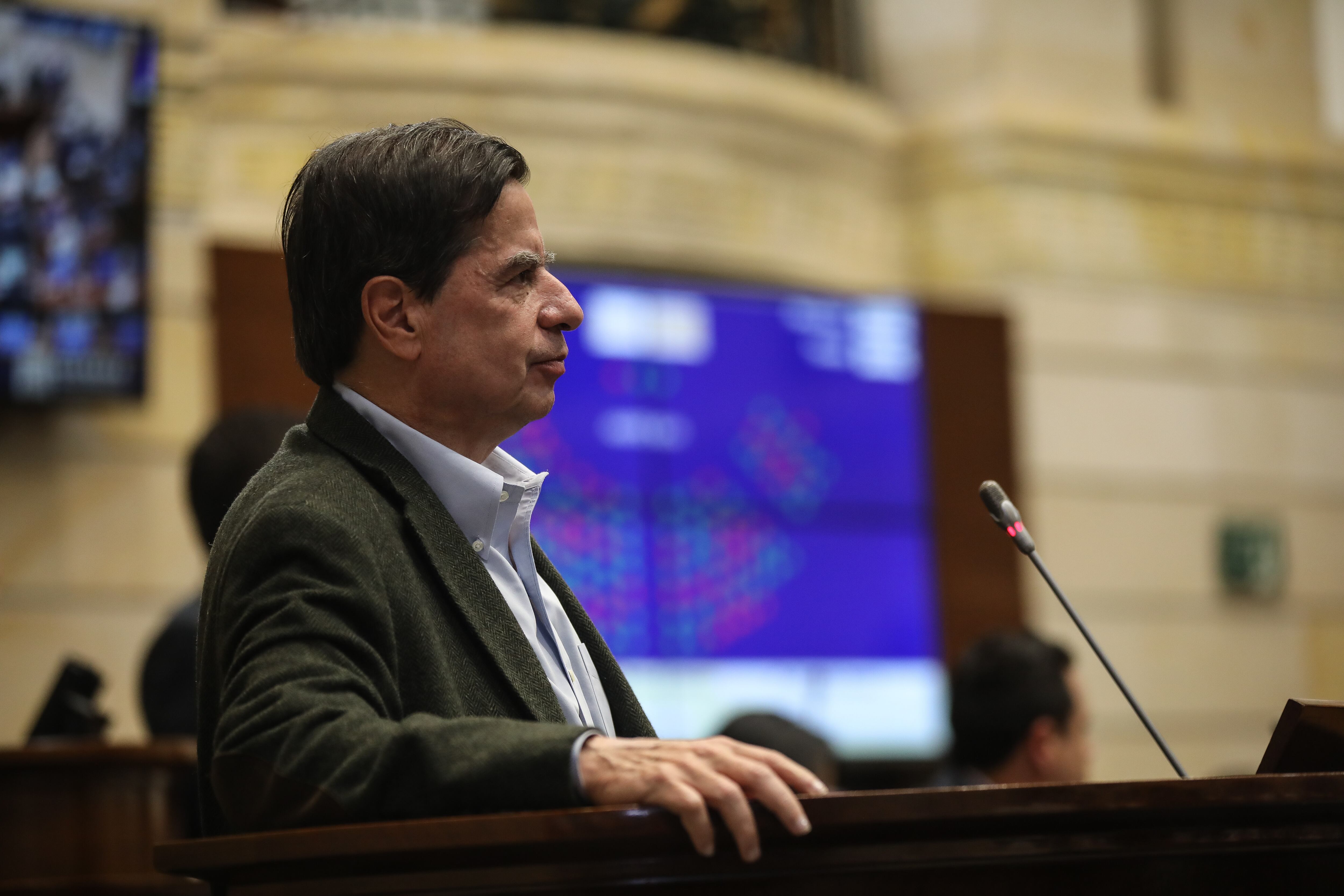 Ministro del Interior Juan Fernando Cristo