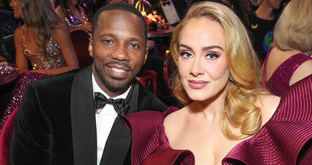 Adele y su esposo Rich Paul.