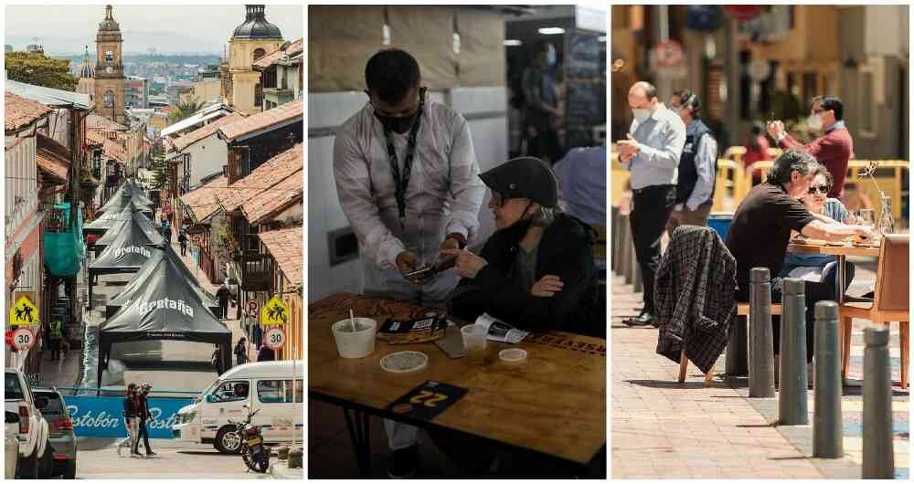 Tras meses de incertidumbre, los restaurantes de Bogotá abrieron sus puertas este jueves. Menús digitalizados, protocolos de distanciamiento y reservas online, son los protagonistas de esta nueva normalidad. 