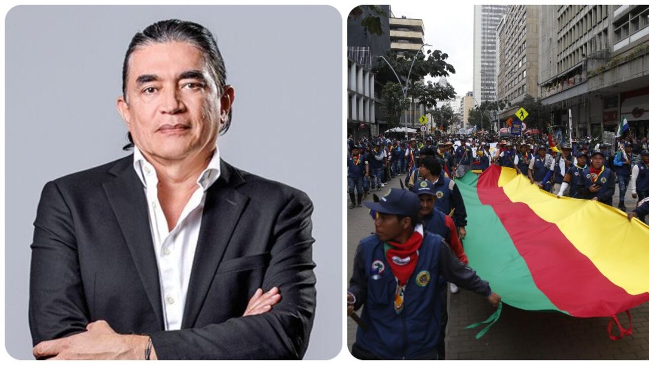 Gustavo Petro participó en las movilizaciones del 27 de septiembre.