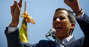 Juan Guaidó, presidente interino de Venezuela.