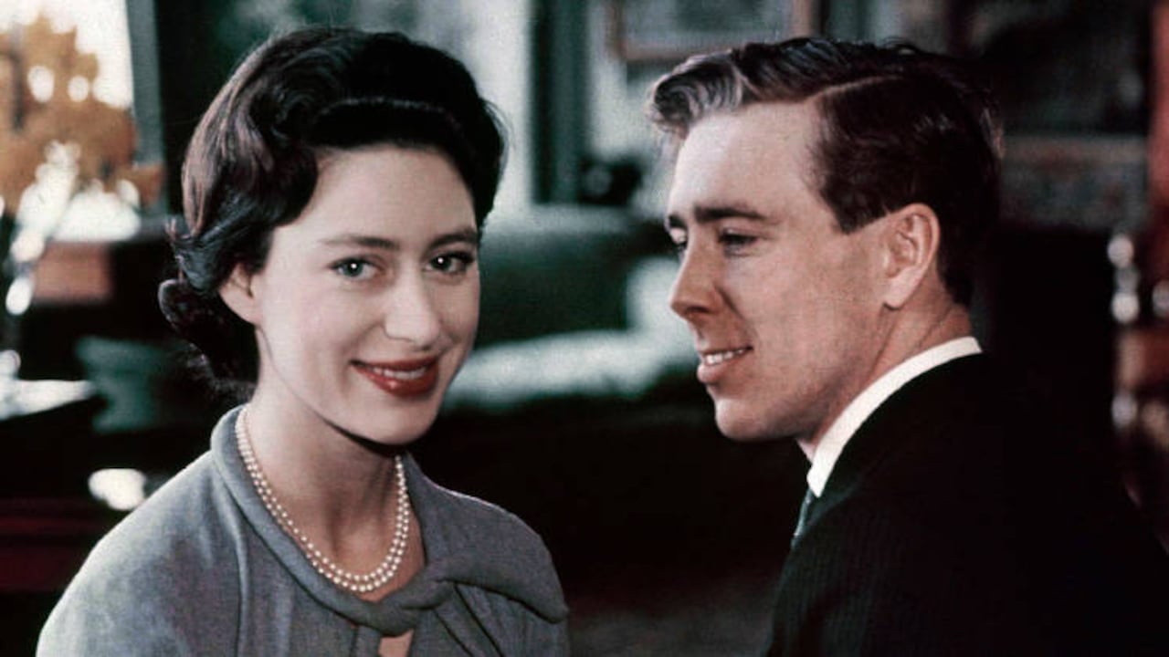 la princesa Margarita y lord Snowdon