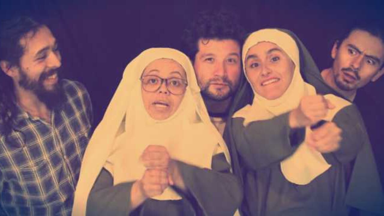 Grupo de Teatro El Pregón, obra “El alivio de los afligidos”.