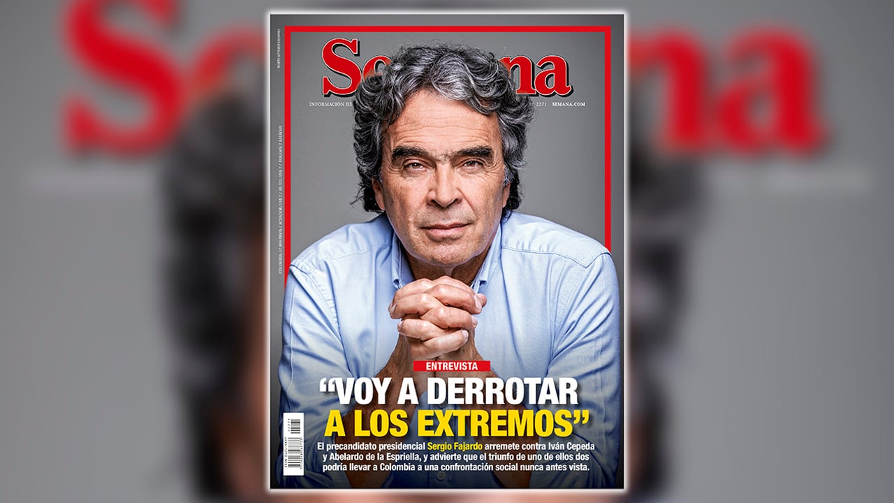 “En primera vuelta, quiero derrotar a Abelardo de la Espriella, en la segunda vuelta a Iván Cepeda y así voy a derrotar a los extremos en Colombia”, dice Sergio Fajardo.