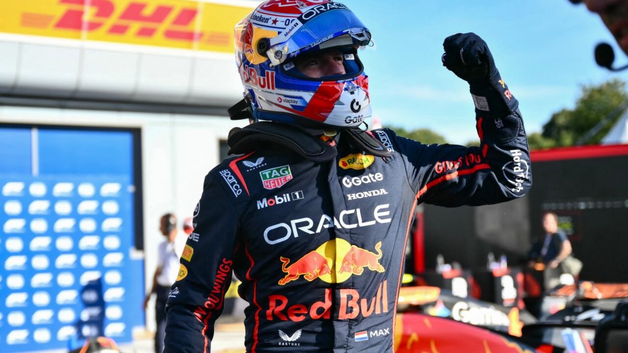 Verstappen sorprende a McLaren en Monza.
