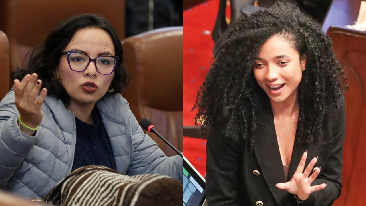 Jennifer Pedraza y Juliana Guerrero.