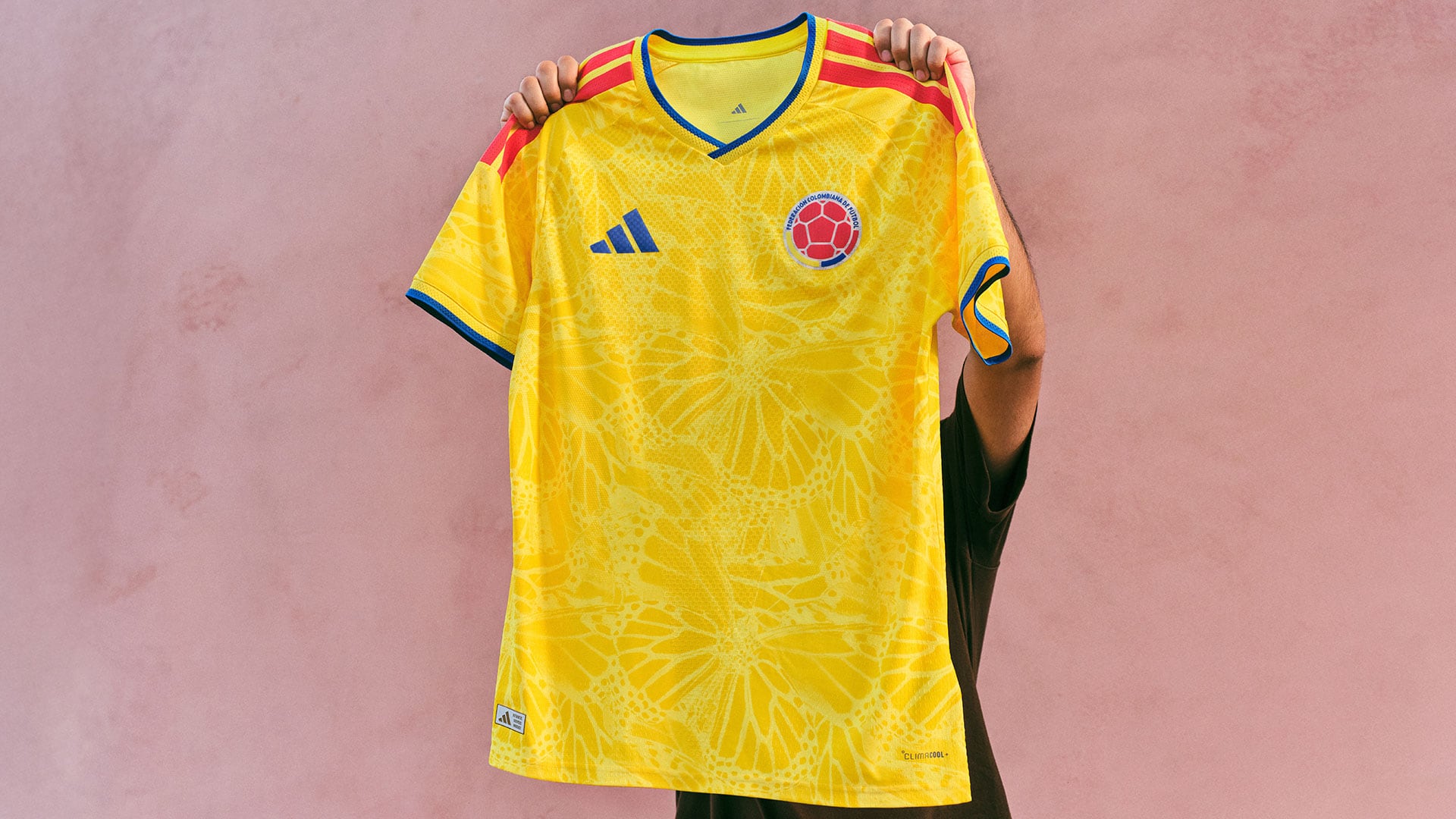 Camiseta de la Selección Colombia que será usada en el Mundial United 2026