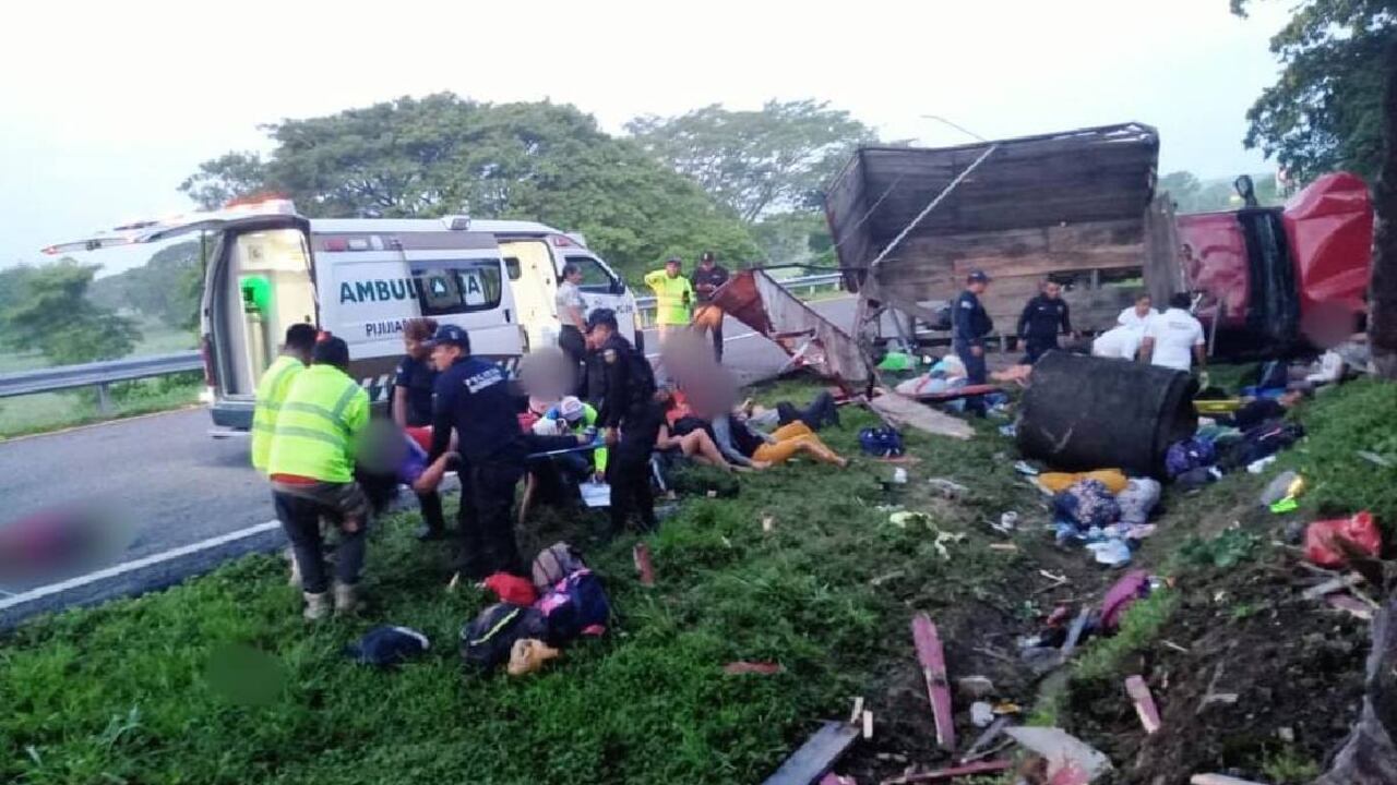 En la atención a la emergencia se activaron la Secretaría de Protección Civil de Pijijiapan Y policía municipal