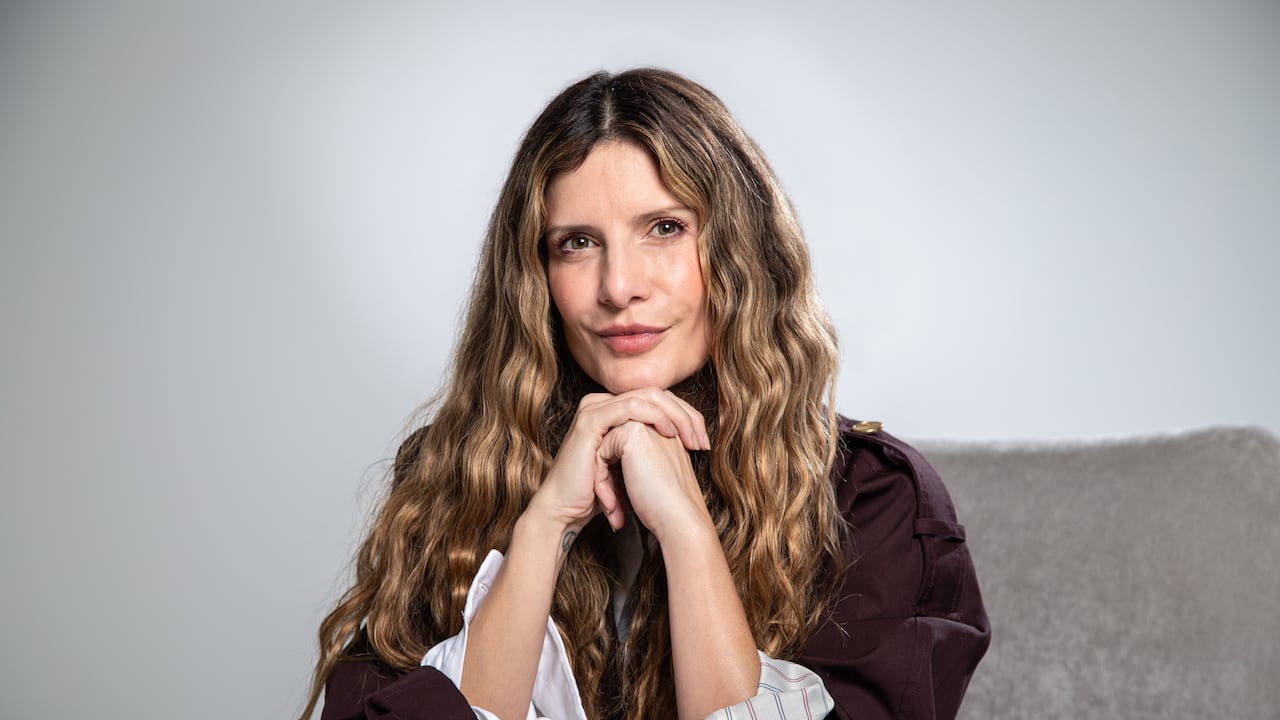 La actriz Mabel Moreno.