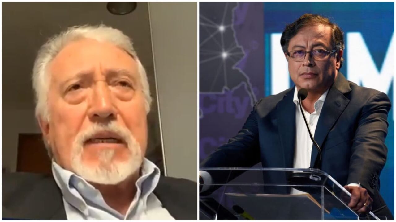 Eduardo Ponce Vivanco criticó al Presidente de Colombia Gustavo Petro Foto: Twitter @redesypoder -Getty