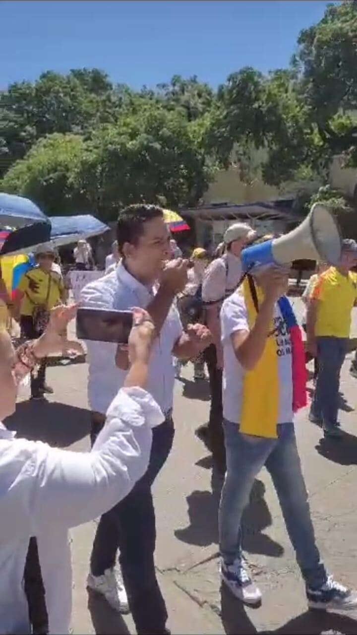 Marcha en Santa Marta - 20 de junio