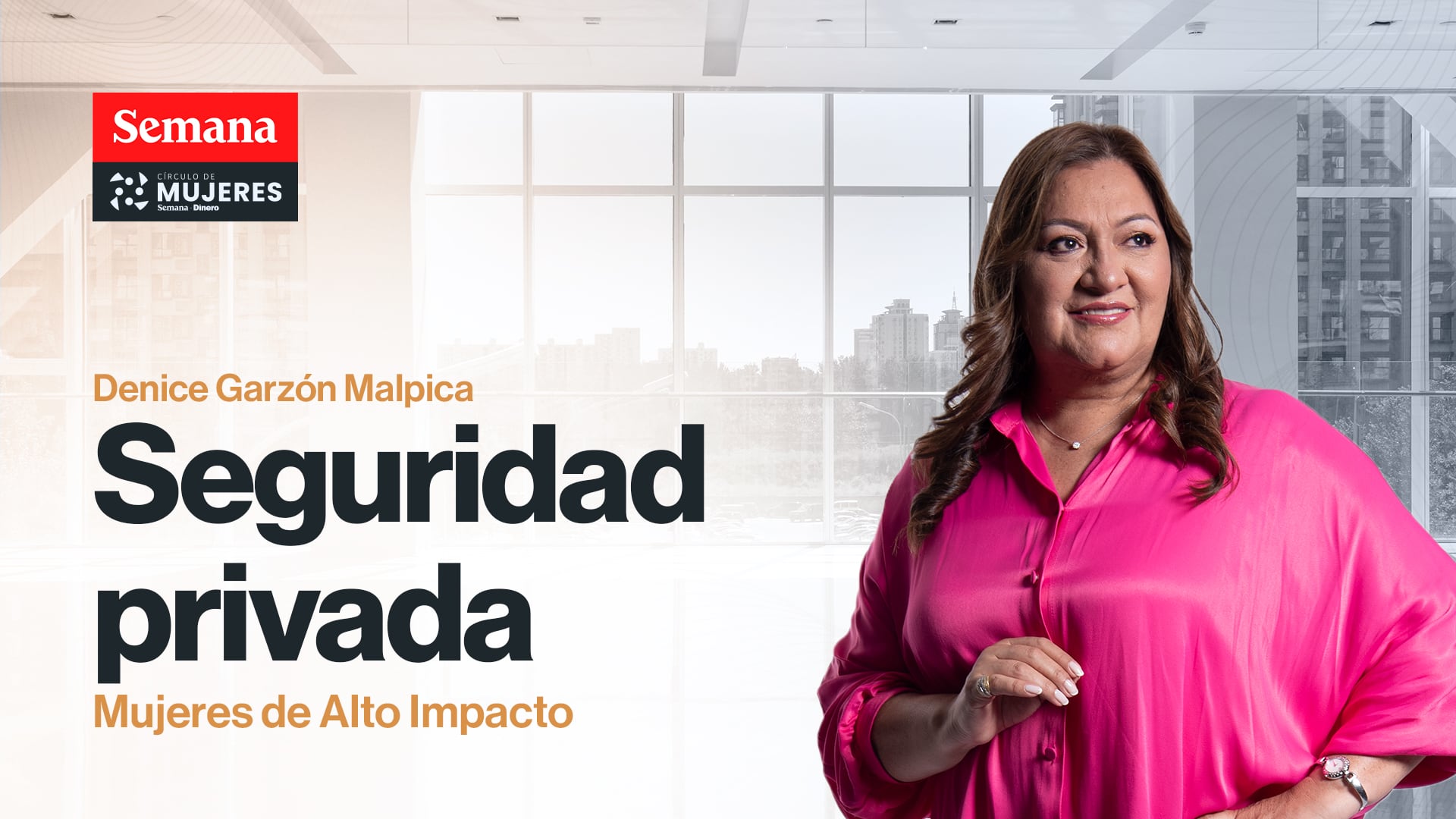 Denice Garzón Malpica, socia y gerente general de Seguridad Digital.