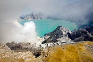 Kawah Ijen, Java, East Java, Indonesia, South-East Asia, Asia
