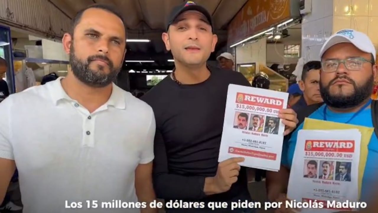 Jaime Arizabaleta publica recompensa por Nicolás Maduro y Diosadio Cabello