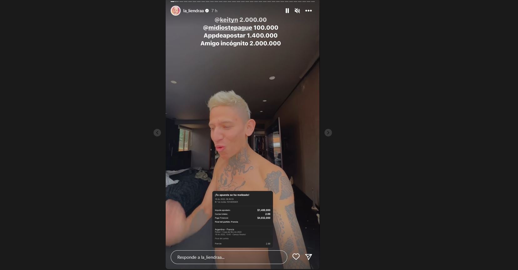 La Liendra historias