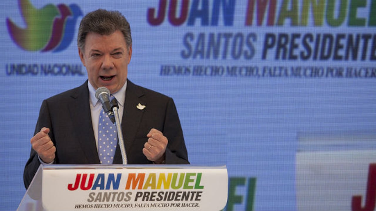 Juan Manuel Santos lanzó sus propuestas.