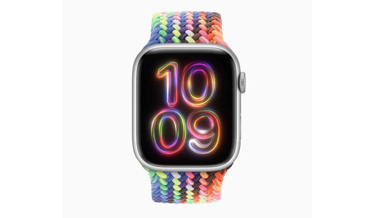 Apple Watch tendrá fondos inspirados en el día del orgullo.