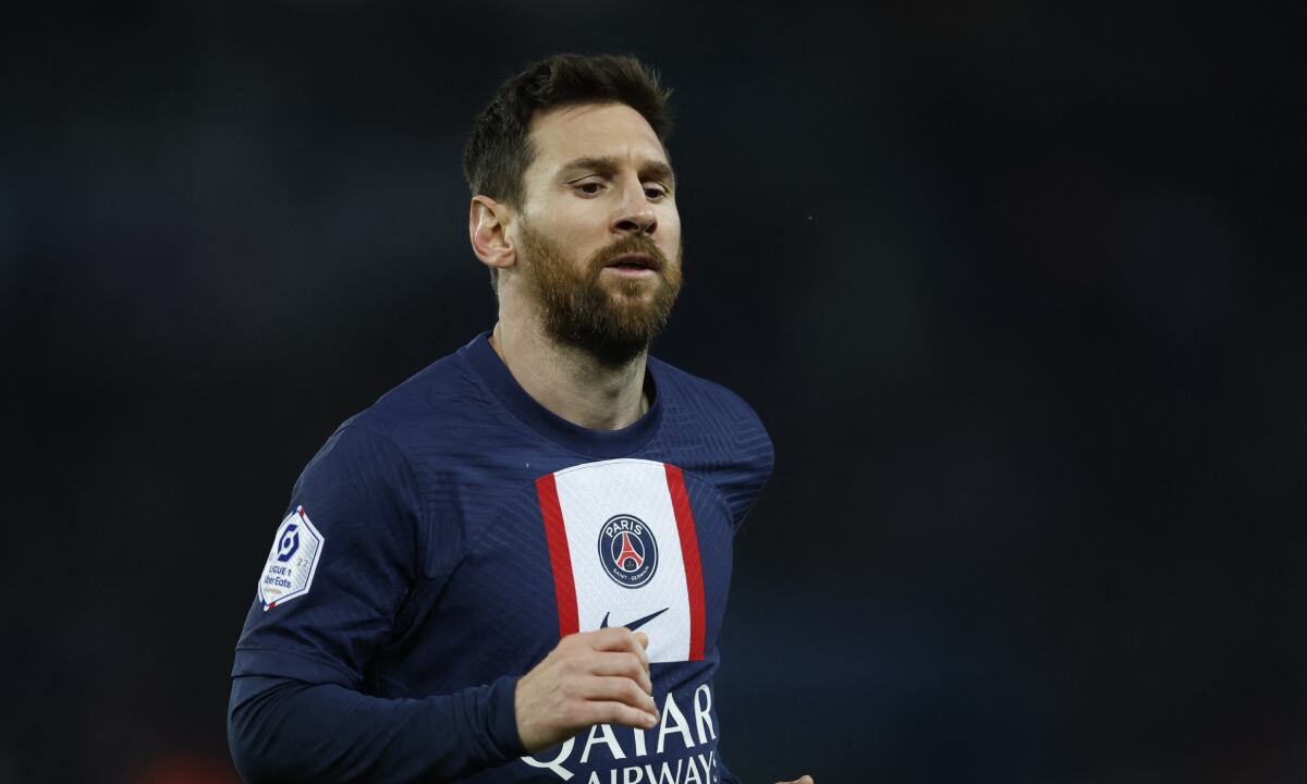 Soccer Football - Ligue 1 - Paris St Germain v Toulouse - Parc des Princes, Paris, France - February 4, 2023 Paris St Germain's Lionel Messi REUTERS/Gonzalo Fuentes