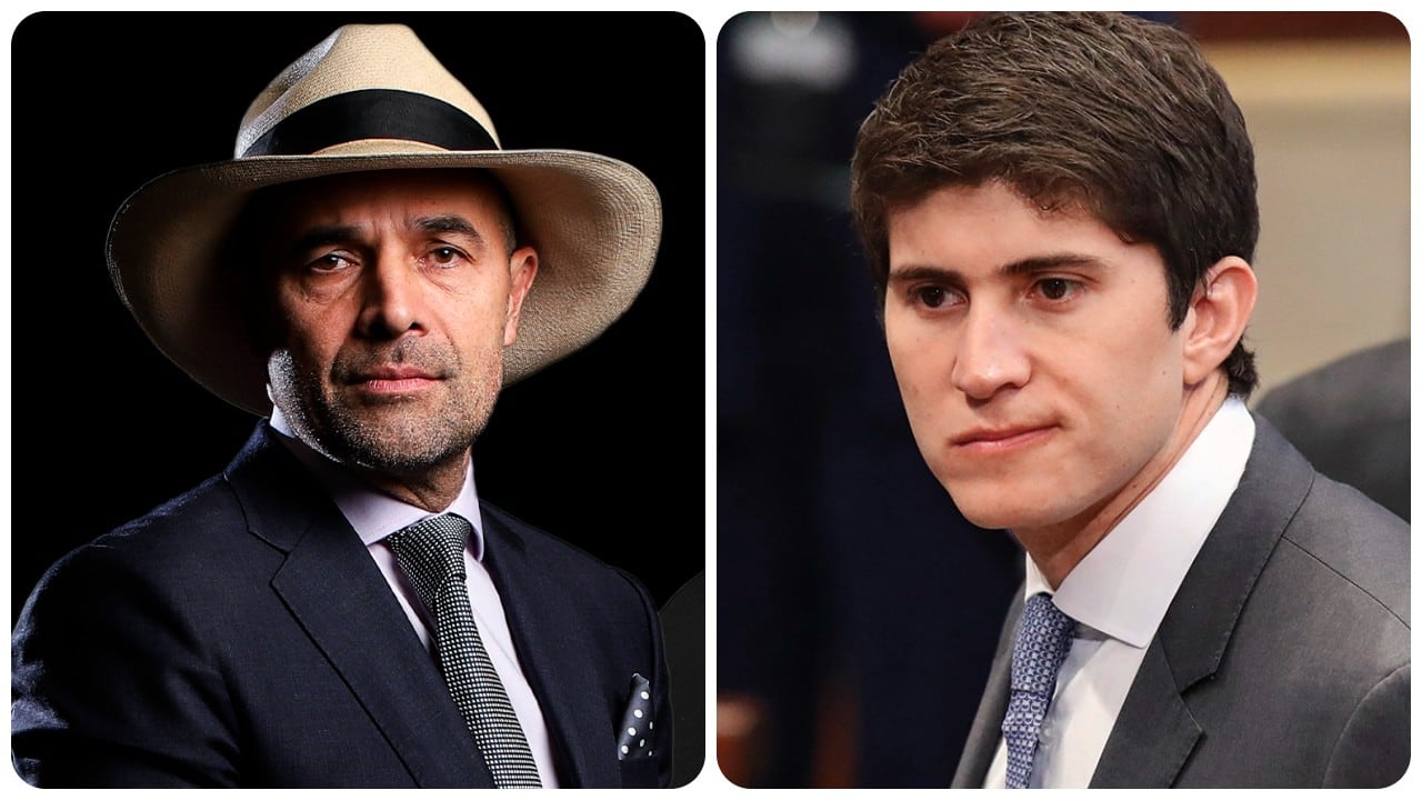 Andrés Guerra y Wadith Manzur.