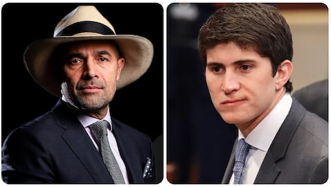 Andrés Guerra y Wadith Manzur.