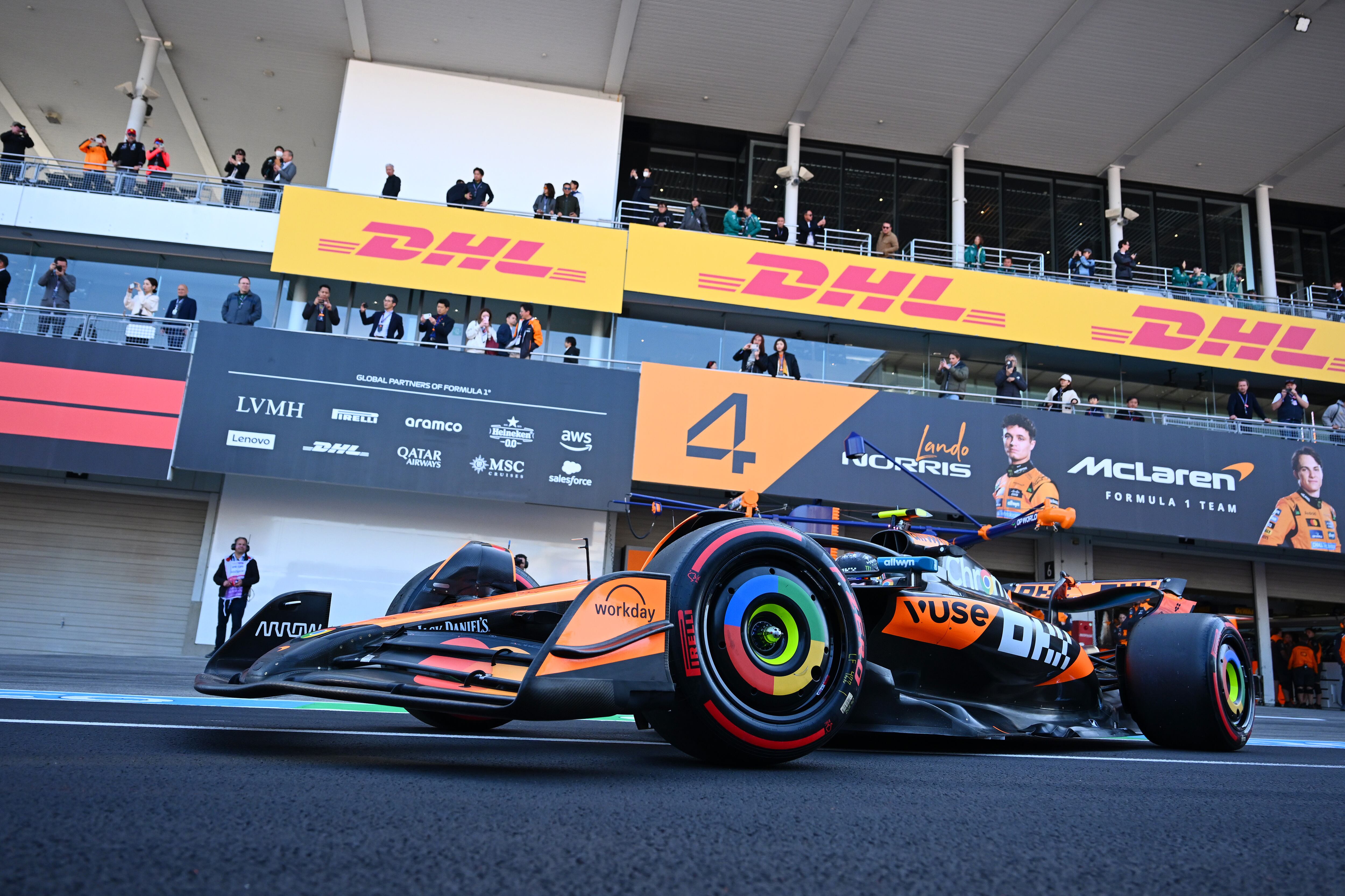 Max Verstappen logró la Pole Position en el Gran Premio de Japón.