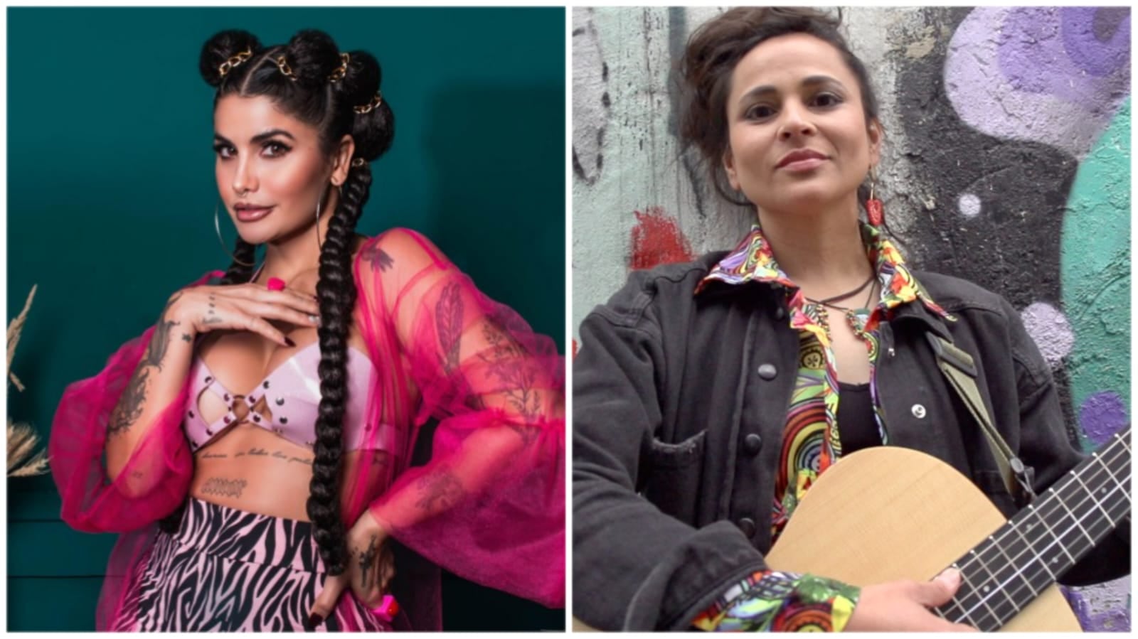 Martina la peligrosa y Aura Castellar Foto: Prensa Martina y Prensa Aura