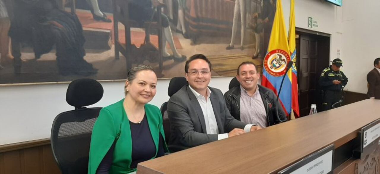 Mesa directiva Comisión de Hacienda Concejo de Bogotá