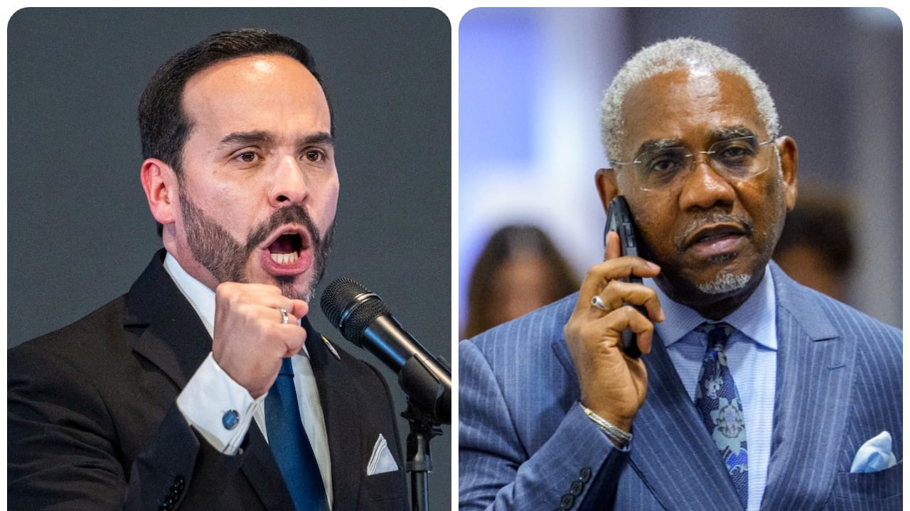 Abelardo De La Espriella y Gregory Meeks.